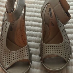Clark’s wedge heel sandals